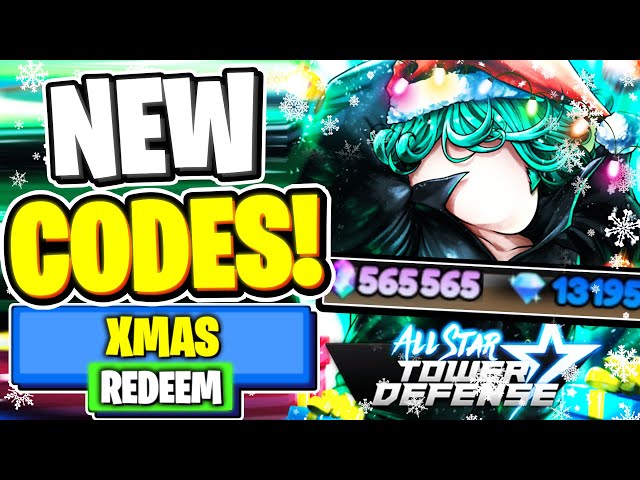 NEW* ALL WORKING CODES All Star Tower Defense IN DECEMBER 2023 ROBLOX All  Star Tower Defense CODES 