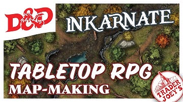 RPG Mapmaking Time-lapse using Inkarnate | West Padley | Trader Joey