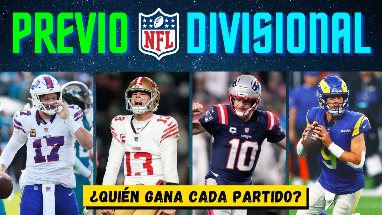 PREVIO RONDA DIVISIONAL - PLAYOFFS NFL 2026 con 