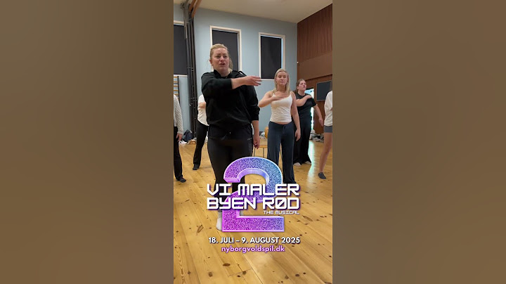 Sig det' løgn (øvelokale) – Vi maler byen rød: The Musical 2 2025 | Nyborg Voldspil