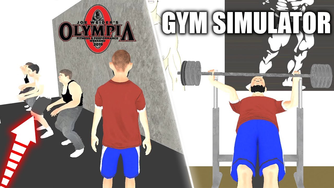 *GANO EL MR OYMPIA HACIENDO CALISTENIA* GYM SIMULATOR GAMEPLAY | Sr Fufi