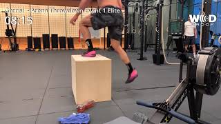 Arena Throwdown 2021 - Qualifier WOD 1 - Flavio Garrisi - Vondelgym Rotterdam