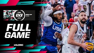 Serbia 🇷🇸 vs USA 🇺🇸 | Men Final | Full Game | FIBA 3x3 World Cup 2023 | 3x3 Basketball screenshot 1