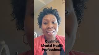 Qualified Mental Health Professional Explained.#shorts #counseling #therapy #mentalhealth