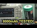 NiMH 8000mAh Capacity Claim TESTED