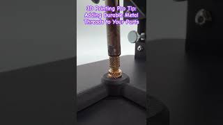 The Perfect Fit: Installing Heat-Set Inserts in 3D Prints #colorfabb