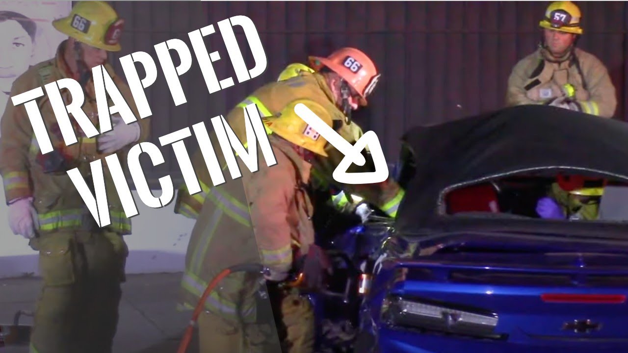 VICTIM TRAPPED - Vehicle Extrication by LAFD