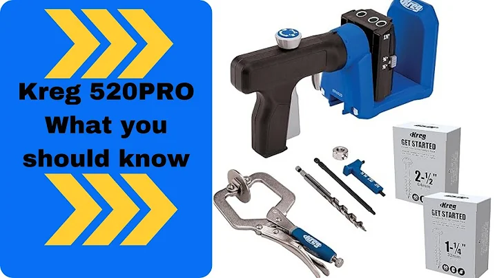 How To Use The Kreg 520 Pro Pocket Hole System