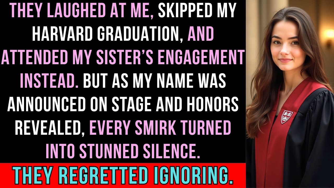 My Family Skipped My Harvard Graduation to Attend My Sister’s Engagement—Only to Realize