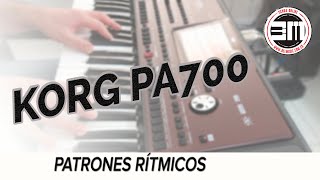 Korg PA700 Calidad de los ritmos