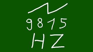 9815 hz saw
