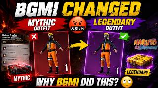 BGMI Naruto Outfit Isn't Mythic Anymore? 😳 A20 RP Rewards Revealed! screenshot 3
