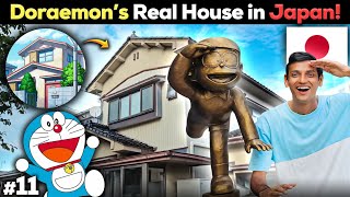 Staying in Doraemon's Real House & Village in Japan | Takaoka Anime Village 🇯🇵