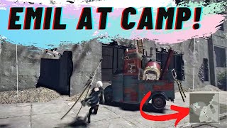 Nier Automata | How to get Emil's Shop to appear next to the resistance camp (Post Route C)
