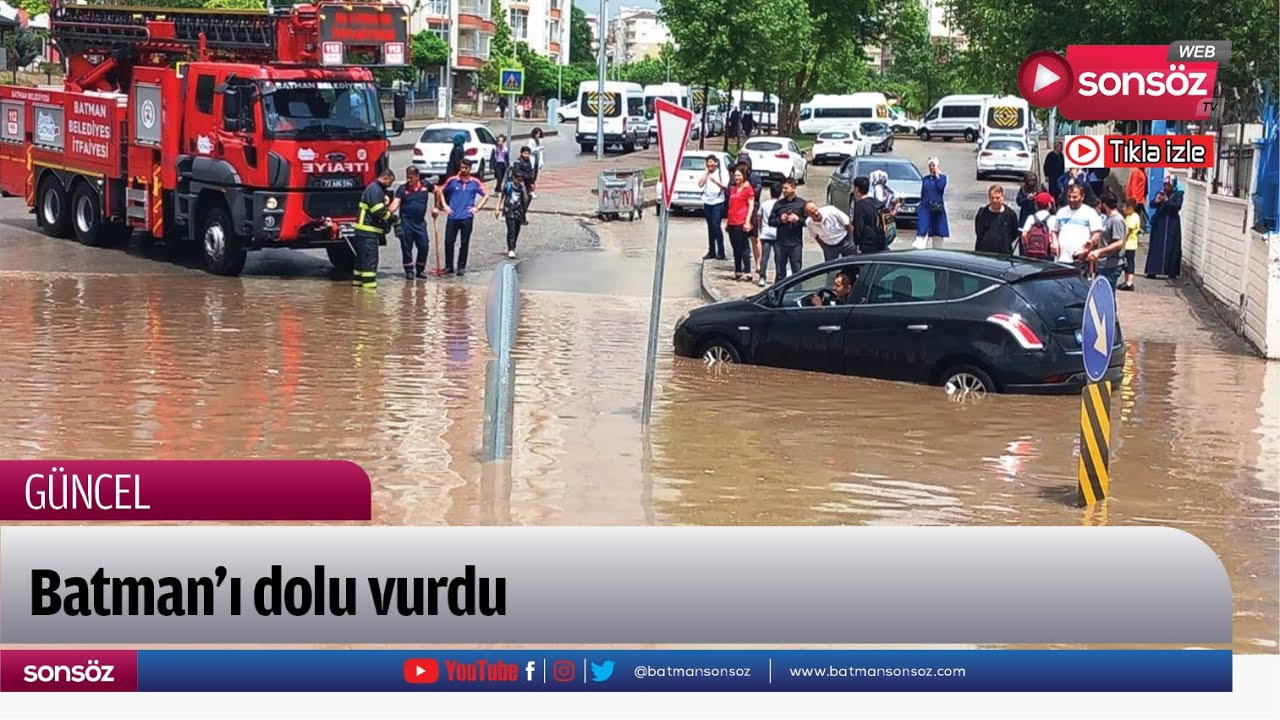 Batman&rsquo;ı dolu vurdu