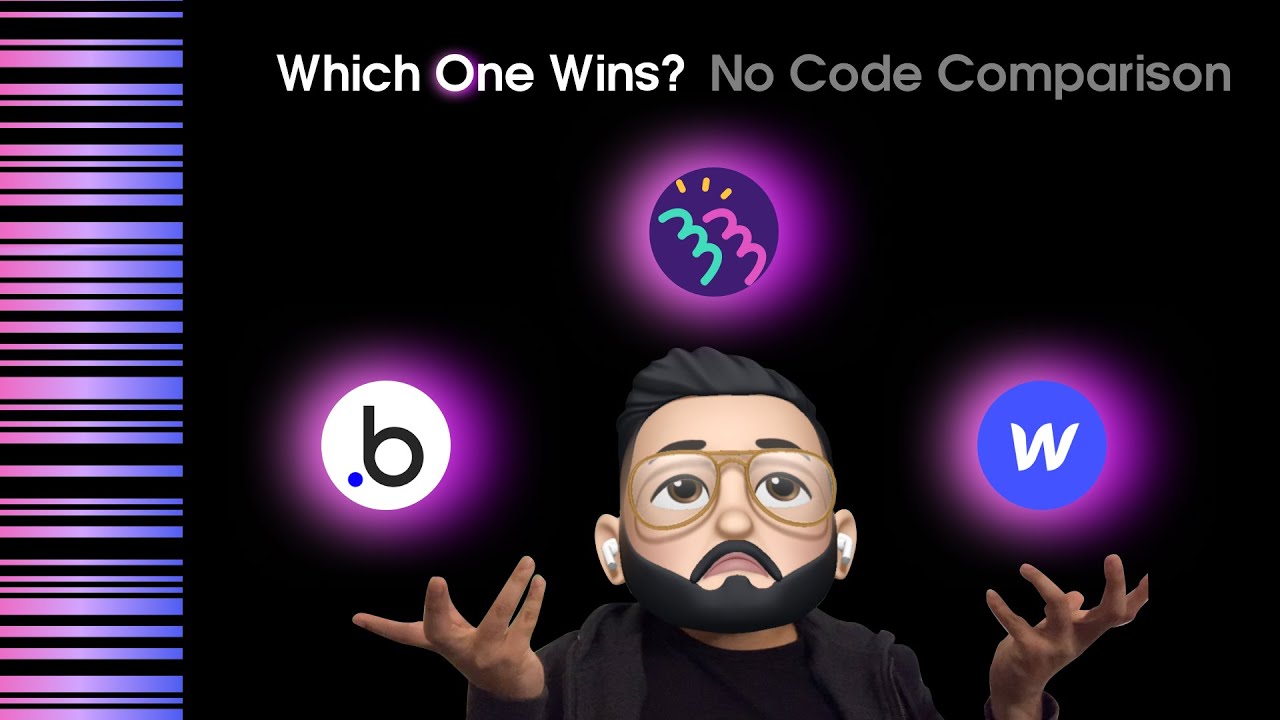 No code comparison (2023): Webflow vs Bravo Studio vs Bubble - YouTube
