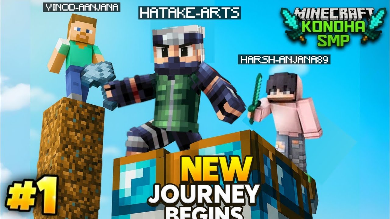 A New Journey Begins With My Friends || Minecraft Survival Series EP 1 ...