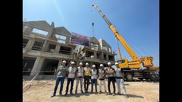 Quá trình lắp đặt nhà precast - vnprecast.com