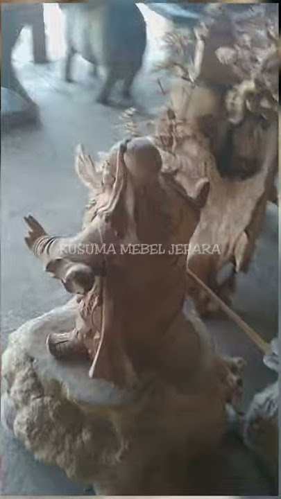 PATUNG KWANKONG KAYU JATI SOLID