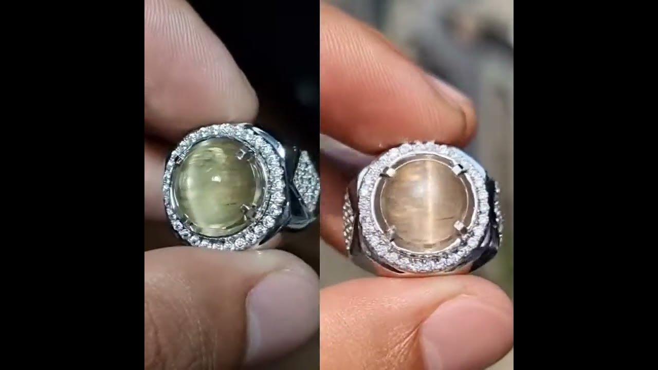 Natural Color Change Cat Eye Diaspore Zultanite Turkiye No Treatment 7.