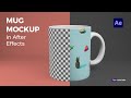 Animated mug mockup 360 