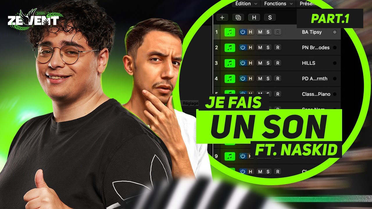 JE FAIS UN SON AVEC NASKID AU ZEVENT part. 1 [#7] - YouTube