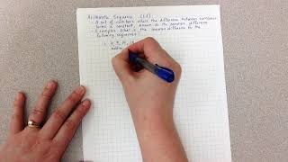 Math 1 - Module 1.2 Arithmetic Sequences