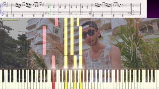 Малиновый рассвет - Эндшпиль (Ноты и Видеоурок для фортепиано) (piano cover)