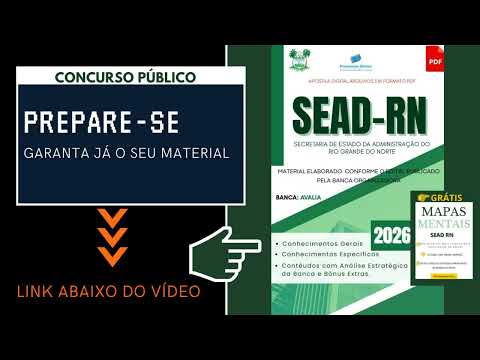 Apostila DETRAN RN Estatística Analista de Trânsito 2026
