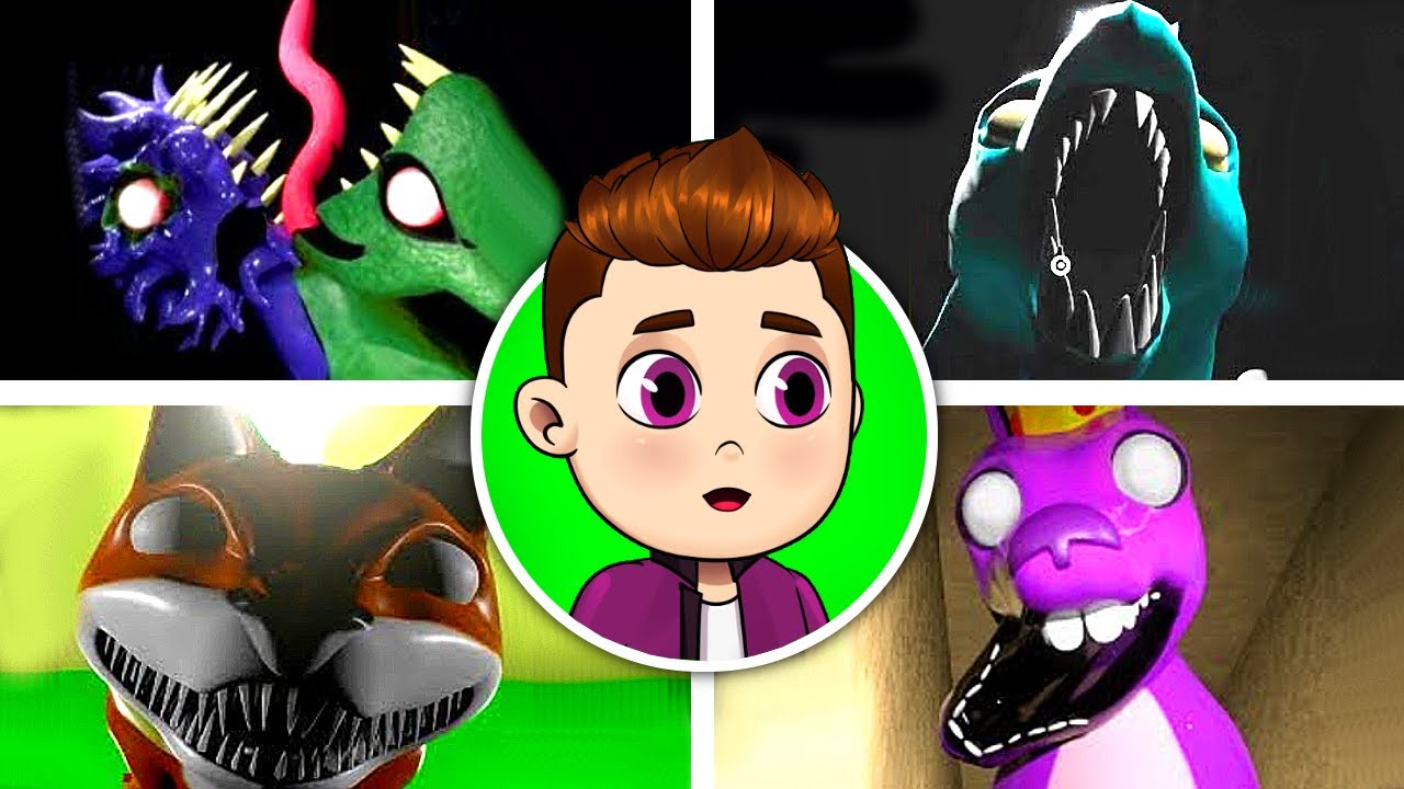 GARTEN OF BANBAN 4 ALLE NEUE JUMPSCARES vs ALTE JUMPSCARES!