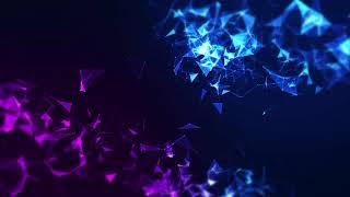 Абстрактные синие и фиолетовые треугольники   Abstract Blue and Purple Triangles