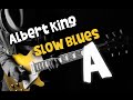 Blues Backing Track Jam - Ice B. - Albert King Slow Blues in A