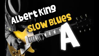 Miniatura del video "Blues Backing Track Jam - Ice B. - Albert King Slow Blues in A"