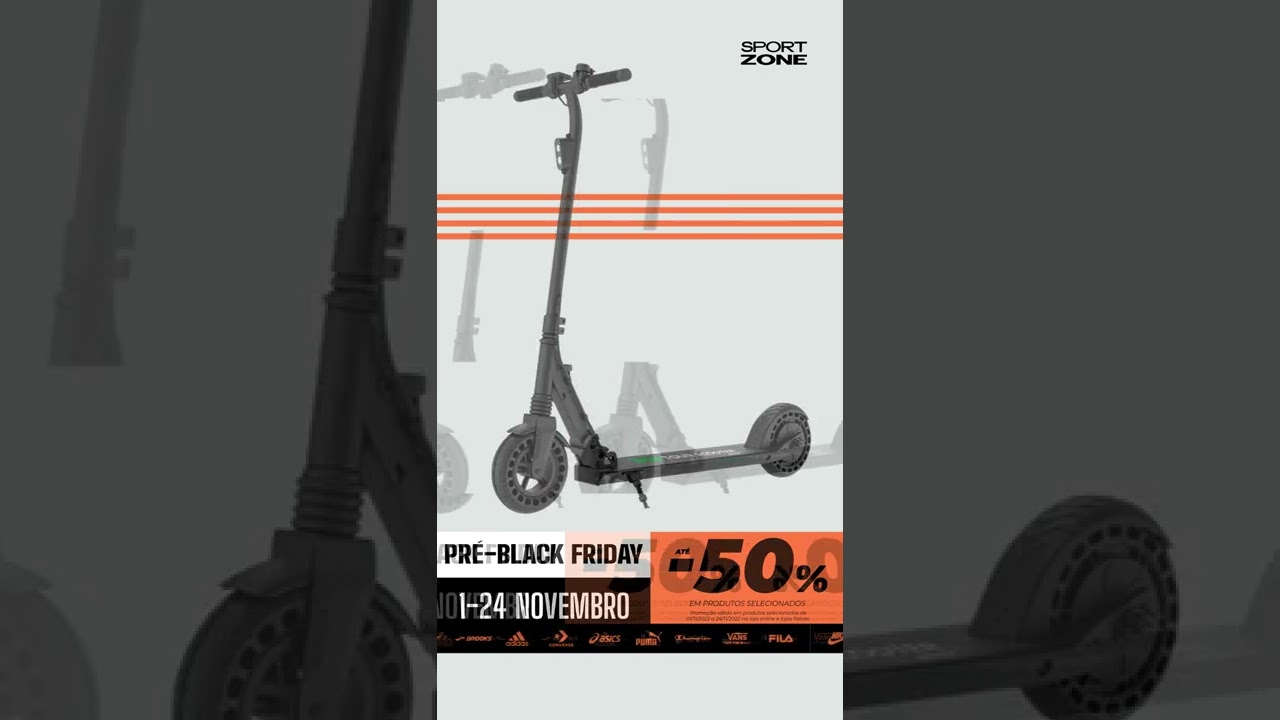 Pré-Black Friday da Sport Zone até -50% numa seleção de produtos das melhores marcas