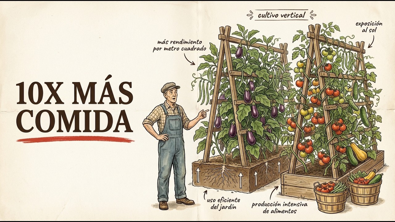 15 cultivos inesperados que prosperan cuando los cultivas en un enrejado