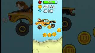 Hill🐶climb racing game letest video Trophy truck on desert stage #shorts #desert #dog #stunt