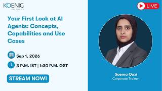Your First Look at AI Agents: Concepts, Capabilities and Use Cases