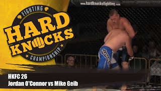 Jordan Oconnor Vs Mike Geib Mma Hard Knocks Fighting Championship Hkfc 26