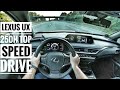 Lexus UX 250H (2020) | POV Drive on German Autobahn - Top Speed Drive