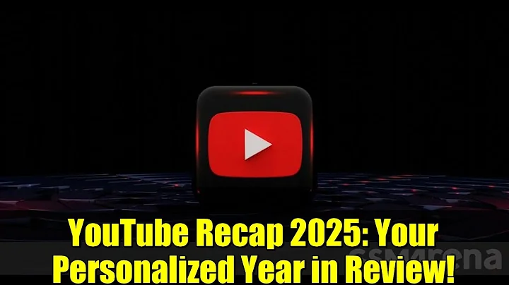 YouTube Recap 2025: Your Personalized Year in Review!
