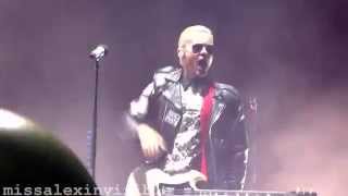 Jared Leto Playing With His Guitar Moscow Live