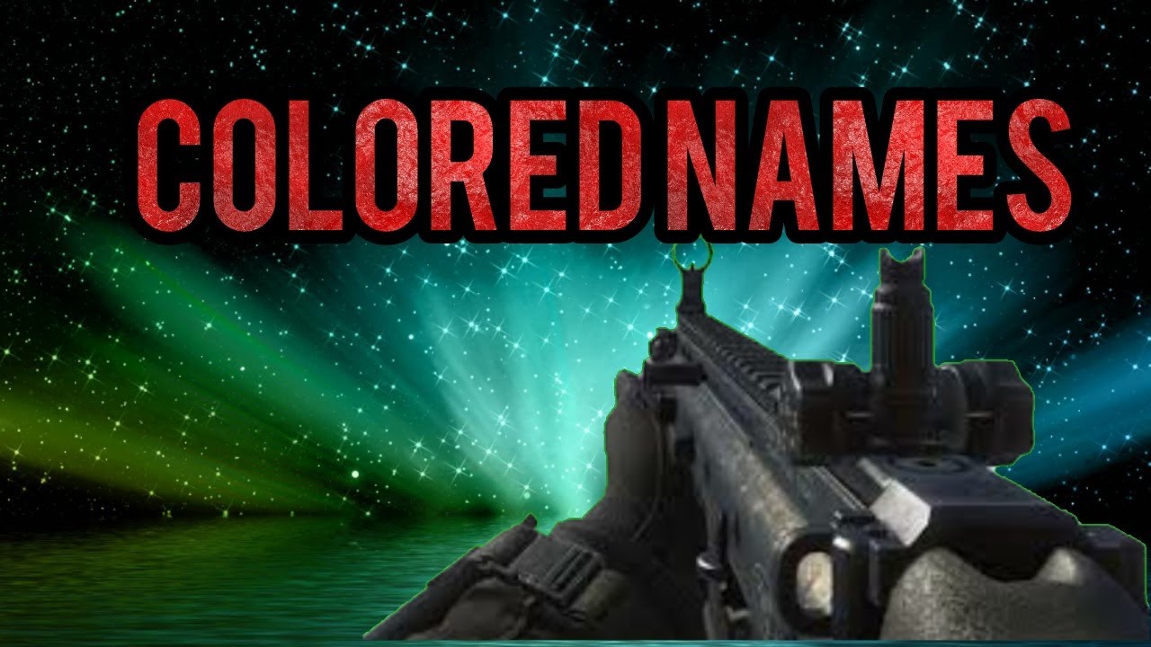 How to change Call of Duty Black Ops 2 Name Color[Redacted ...