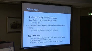 App-V and User State Virtualisation: How They Work Together - BriForum 2012 London
