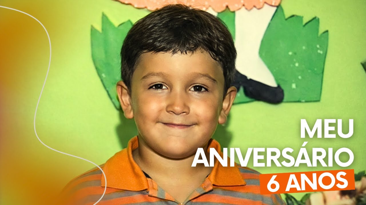 Aniversário de 6 anos - Rodrigo Pontes