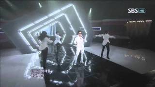 Lee jung - Let's Dance (이정-렛츠댄스)  @SBS Inkigayo 인기가요 20110213