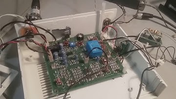 W7RLF Dual Band BITX40 with remote filters- first test