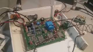 W7RLF Dual Band BITX40 with remote filters- first test