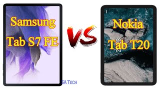 Samsung Tab S7 FE vs Nokia Tab T20