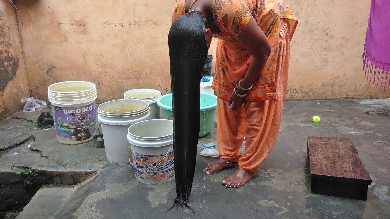 my hair length wash time after Long haircut washing hair with only shampoo hair washing tips