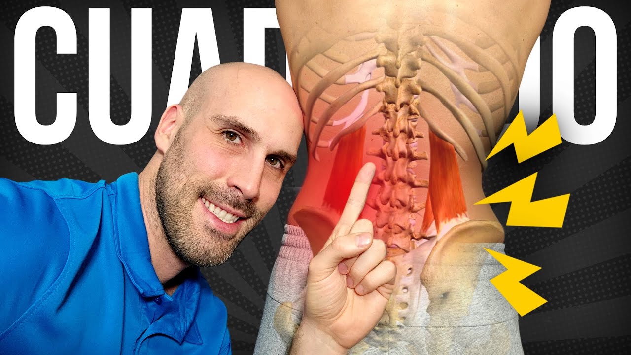 7 EJERCICIOS para aliviar el DOLOR del CUADRADO LUMBAR